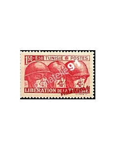 Timbre de TUNISIE n° 249 - Libération