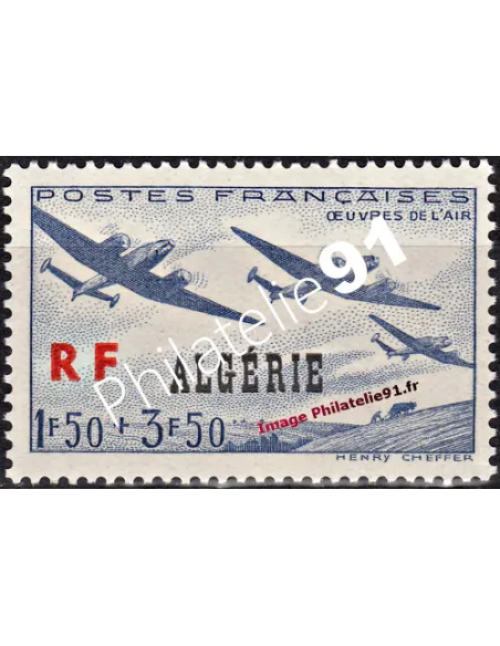 Timbre d'Algérie n° 245 - Avions