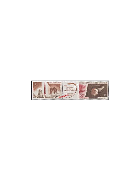 Timbres de Poste Aérienne de COTE DES SOMALIS  n° 46 A. espace.