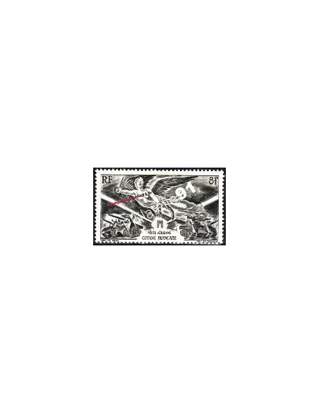 Timbres de Guyane PA n° 28 - anniversaire de la victoire
