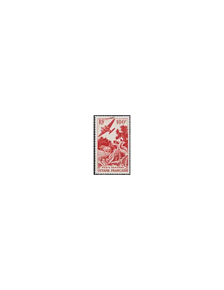 timbre de GUYANE - P.A. n° 36, tapir, collection colonies françaises
