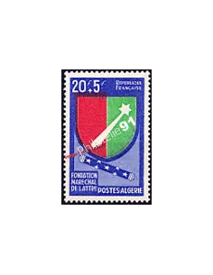 Timbre neuf d'Algérie n° 352 - Écusson Rhin et Danube