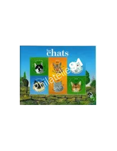 Timbres de NOUVELLE CALEDONIE n° 923 à 928, chats, timbers Dom-Tom