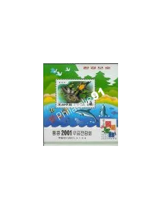 Corée du Nord - BF 392** -Oiseaux- Dauphins