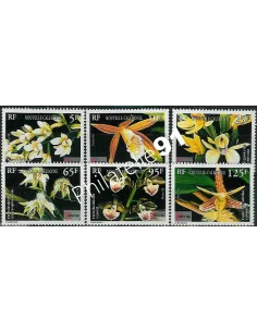 NOUVELLE CALEDONIE - n° 714 à 719, Orchidées, timbres Dom Tom