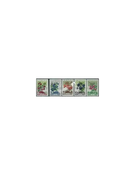 URSS - n° 2892 à 2896 - Fruits