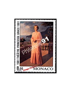 Timbre de MONACO n° 1786 - Princesse Grace de Monaco