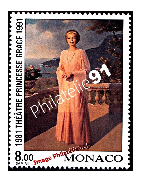 Timbre de MONACO n° 1786 - Princesse Grace de Monaco