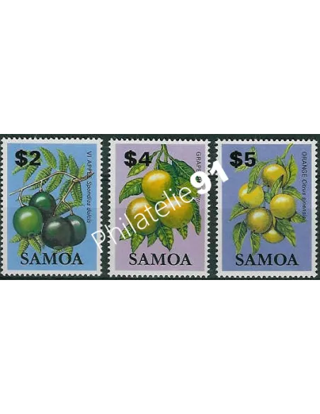 SAMOA - n° 557 à n° 559 - Fruits
