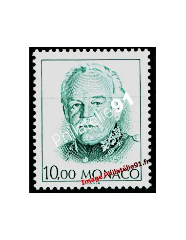 Timbre de MONACO n° 1809 - Effigie de S.A.S. Rainier III