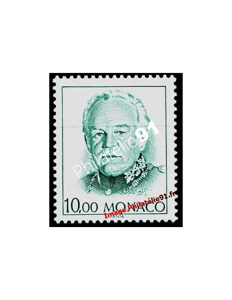Timbre de MONACO n° 1809 - Effigie de S.A.S. Rainier III