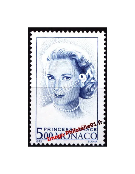 Timbre de MONACO n° 1871 - Hommage à Grace Kelly, Princesse de Monaco