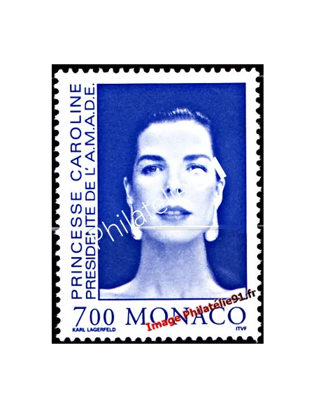 Timbre de MONACO n°  1984 - S.A.S. la Princesse Caroline