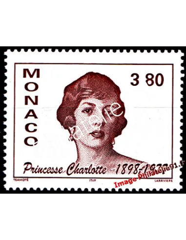 Timbre de MONACO n° 2136 - Princesse Charlotte