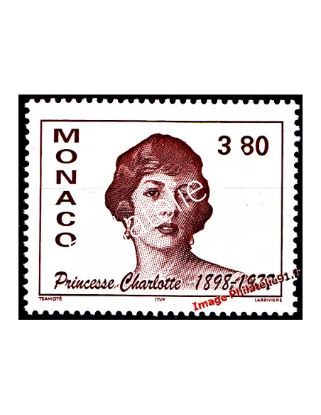 Timbre de MONACO n° 2136 - Princesse Charlotte