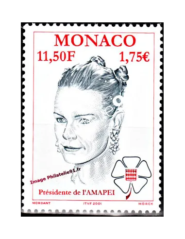 Timbre neuf de Monaco n° 2275 - Thématique : Personnages