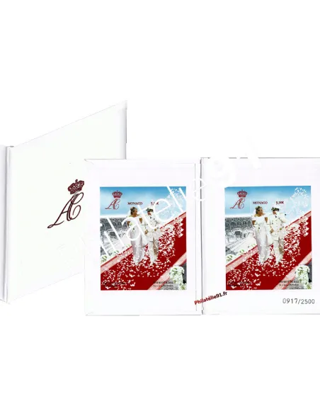 Coffret officiel "MonacoPhil 2011" Mariage princier