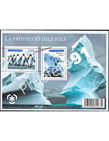 Bloc Feuillet n° 2 d'Andorre Français.