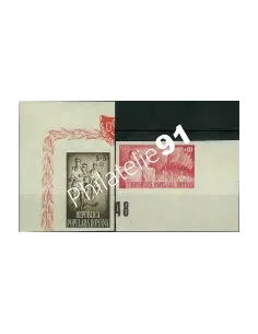 Timbres non dentelé de Roumanie