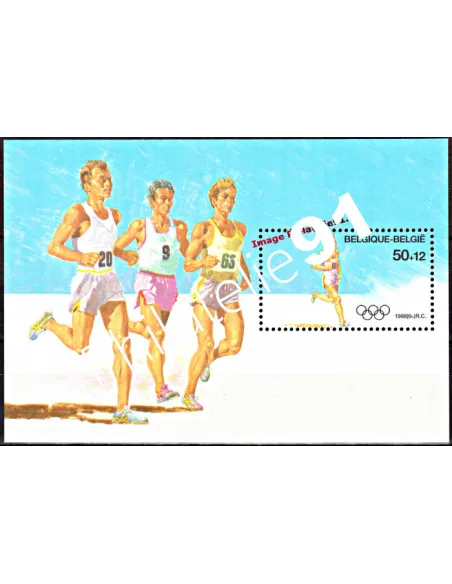 Timbres de Belgique - BF n° 64 - Thématique: J-O