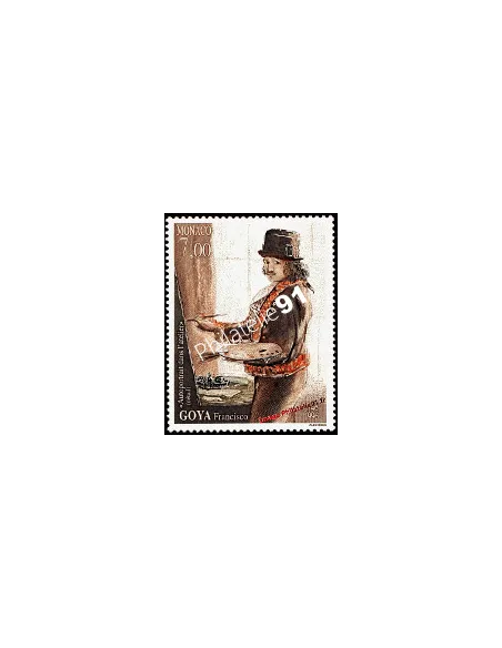 Timbres de MONACO n° 2069 - Francisco Goya - Tableau