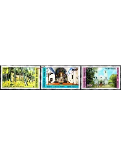 POLYNESIE - n°  243 à 245 - Thème religion