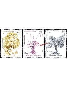 POLYNESIE - n°  285 à 287 - Thème plantes