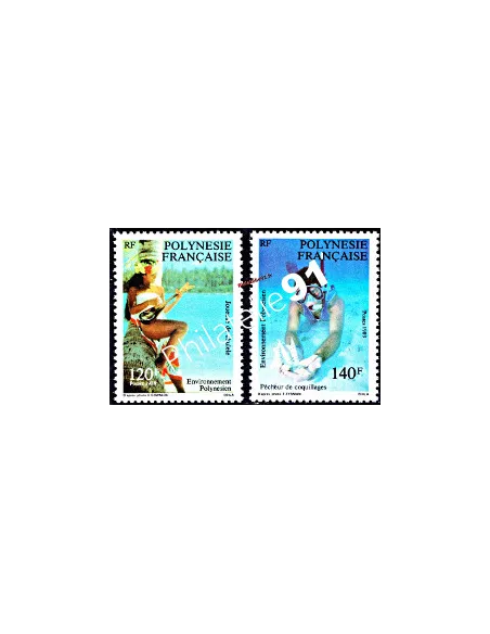 Timbres de POLYNESIE n°  331 à 332