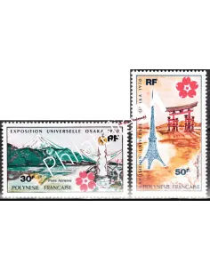 Timbres neufs de POLYNÉSIE - P.A. n°  32 à 33.