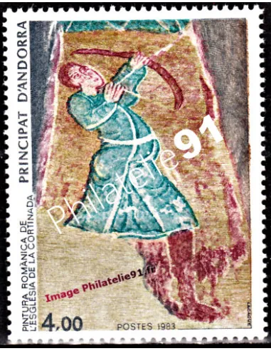 Timbre d'Andorre Français n° 325 - Thématique: ART