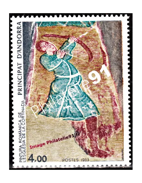 Timbre d'Andorre Français n° 325 - Thématique: ART