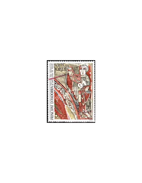 Timbre d'Andorre Français n° 334 - Thématique: ART
