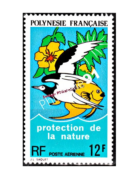 POLYNESIE - PA n°   82   ** - Protection de la nature