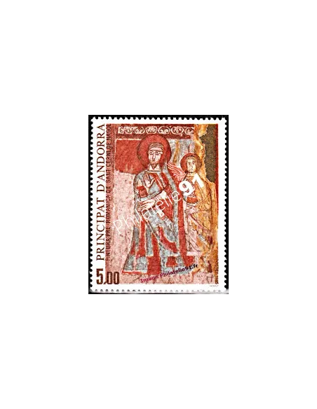 Timbre d'Andorre Français n° 344 - Thématique: ART