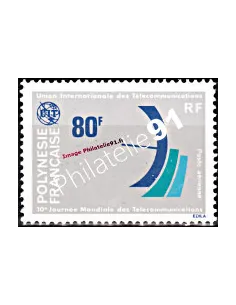 Timbre neuf de POLYNÉSIE - P.A. n° 136 - Thématique : Communication