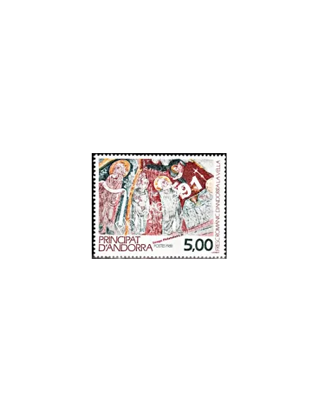 Timbre d'Andorre Français n° 375 - Thématique: ART
