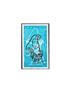 Timbre neuf de POLYNÉSIE - P.A. n° 140 - Thématique : Communication