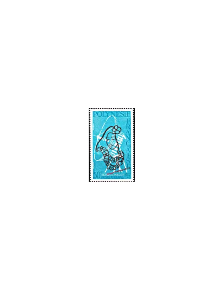 Timbre neuf de POLYNÉSIE - P.A. n° 140 - Thématique : Communication