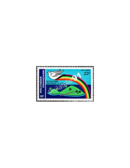 Timbre de POLYNÉSIE P.A. n° 141, animaux, timbres des Dom-Tom