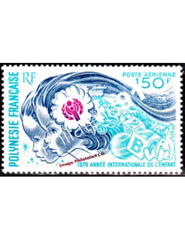 Timbre neuf de POLYNÉSIE - P.A. n° 145 - Thématique : Enfance