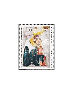 Timbre d'Andorre Français n° 396 - Thématique: ART