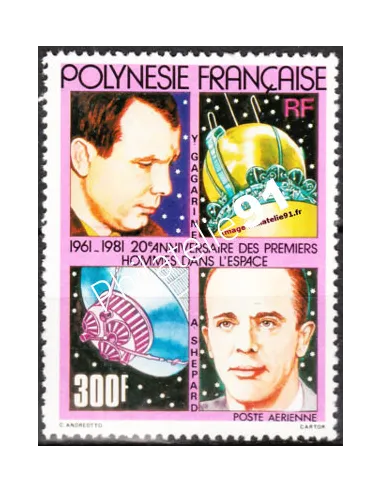 Timbre neuf de POLYNÉSIE - P.A. n° 161 - Thématique : Espace