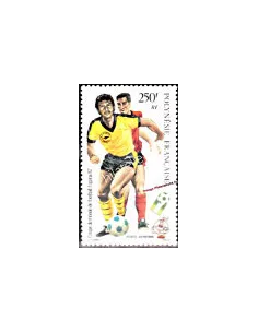 Timbre neuf de POLYNÉSIE - P.A. n° 168 - Thématique : Football