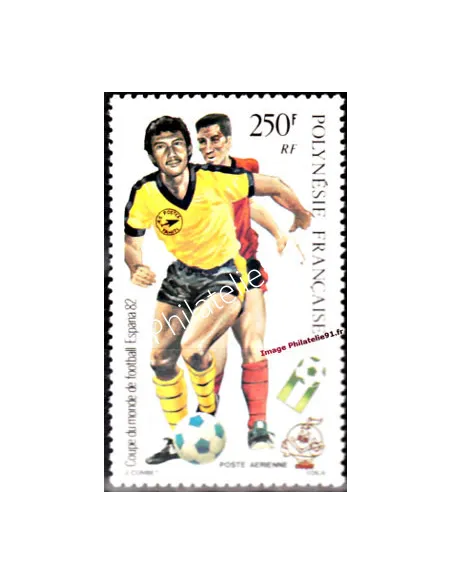 Timbre neuf de POLYNÉSIE - P.A. n° 168 - Thématique : Football