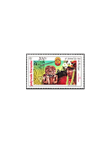 Timbre neuf de POLYNÉSIE - P.A. n° 187. thématique : Art