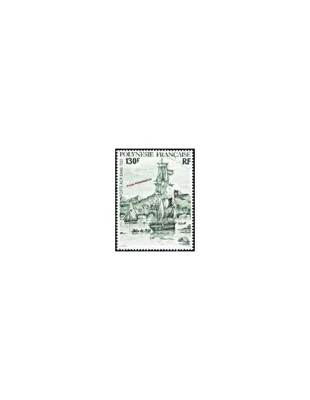 Timbre neuf de POLYNÉSIE - P.A. n° 189 - Thématique : Bateaux