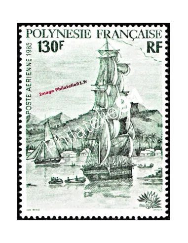 Timbre neuf de POLYNÉSIE - P.A. n° 189 - Thématique : Bateaux