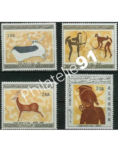 ALGERIE - n°  437 à 440 - Archéologie