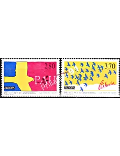 Andorre Français, n° 457 à 458, Europa 1995, Collection timbres Europe