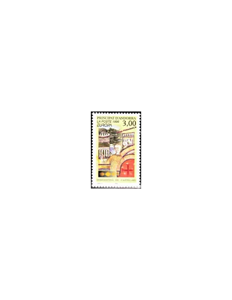 Timbre d'Andorre Français n° 476, Europa 1996, Timbres Europe